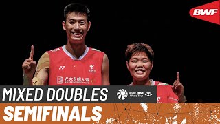 【Video】FENG Yanzhe／HUANG Dongping VS Yuta WATANABE／Arisa HIGASHINO, bán kết Nhật Bản Masters 2023