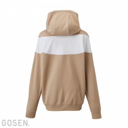 L Áo hoodie khóa kéo co giãn lót nỉ