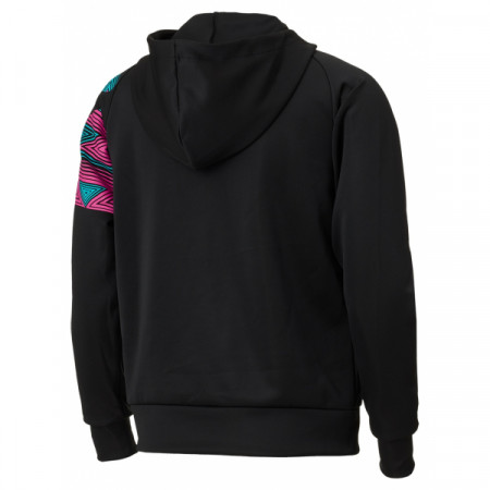 Áo hoodie dệt kim co giãn in họa tiết